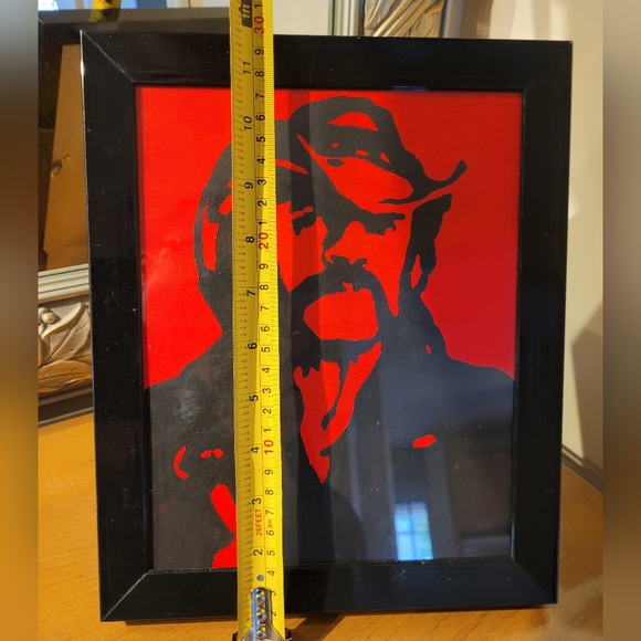 Hand painted "Lemmy" from Motorhead. - Picture 7 of 8